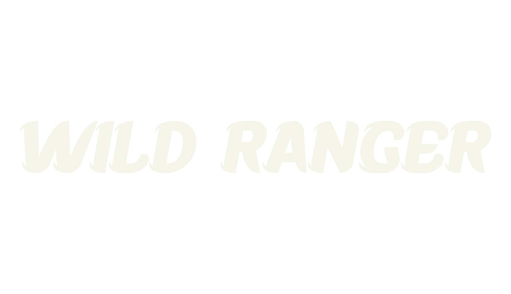 Wild Ranger, sports font preview