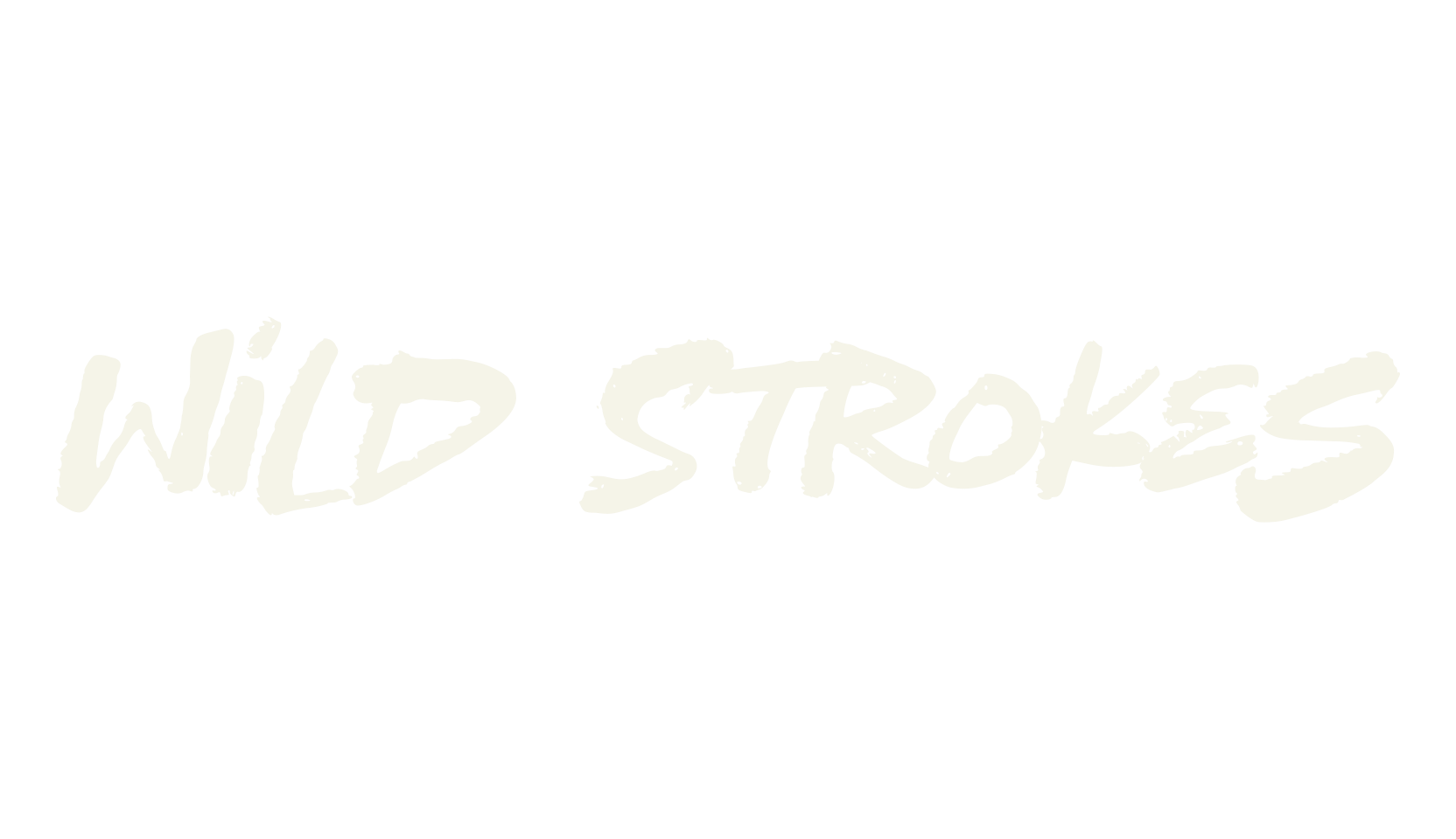 Wild Strokes, handwriting font preview