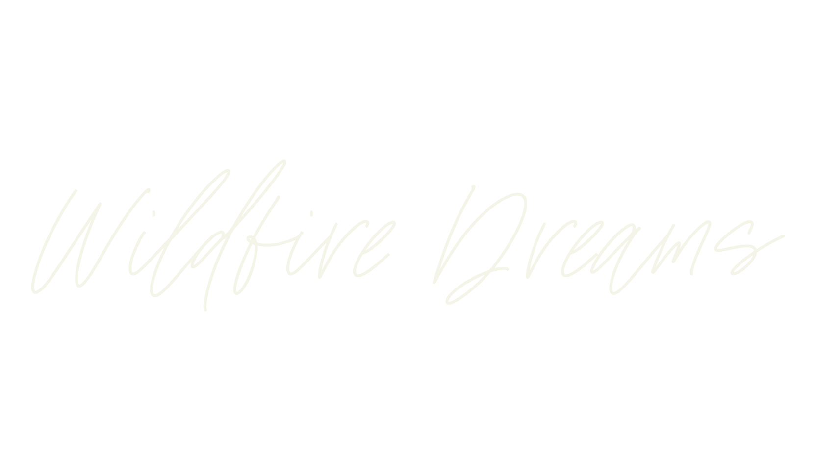 Wildfire Dreams, fashion script font preview