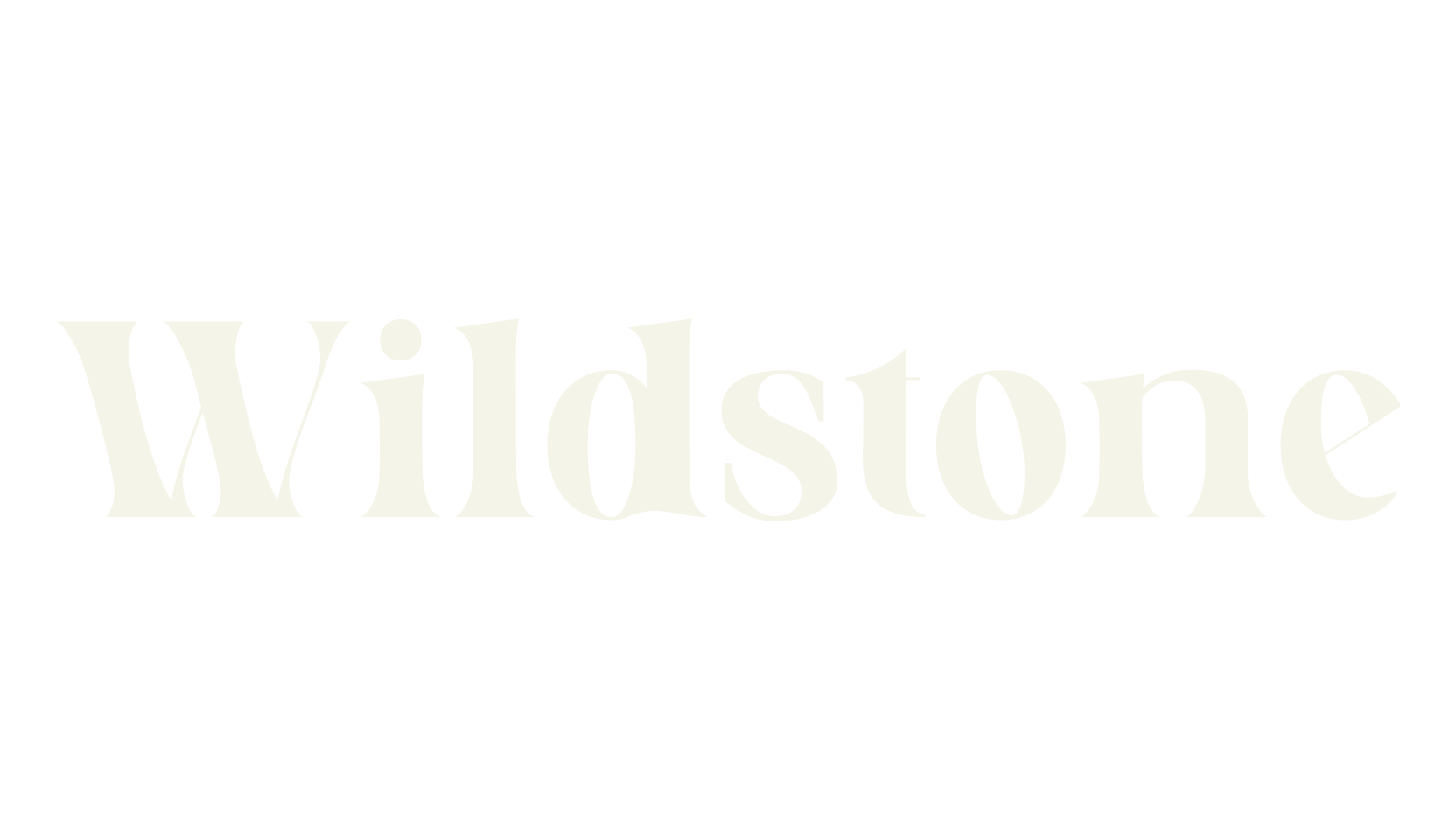 Wildstone, bold font preview