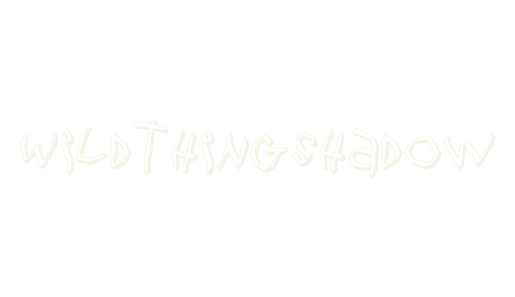 WildThingShadow, display market font preview