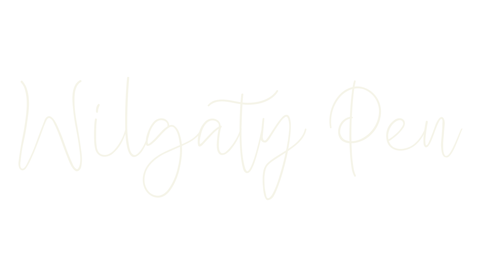Wilgaty Pen, cursive font preview