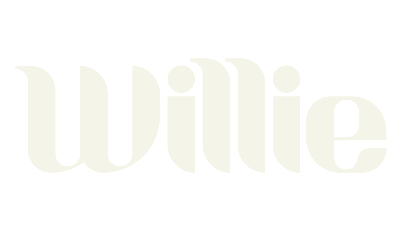 Willie, typography font preview