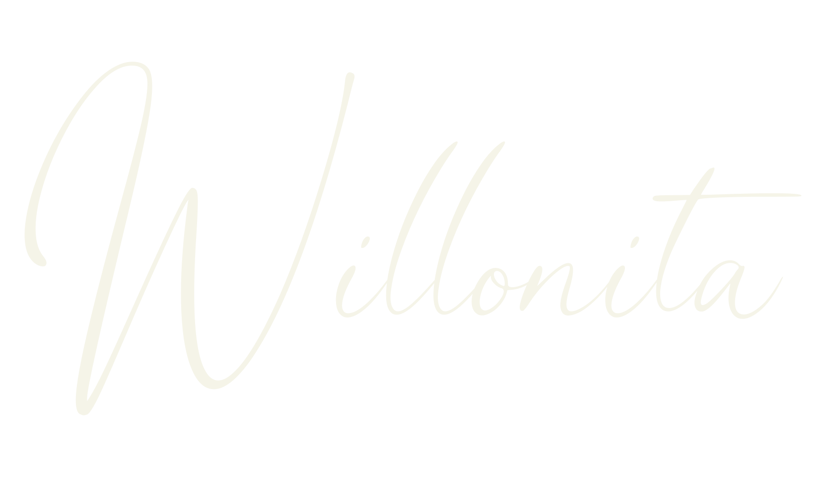 Willonita, thin font preview