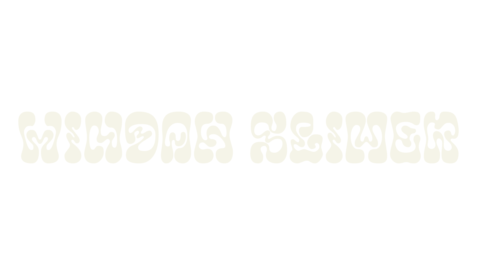 Windah Slimer, psychedelic font preview