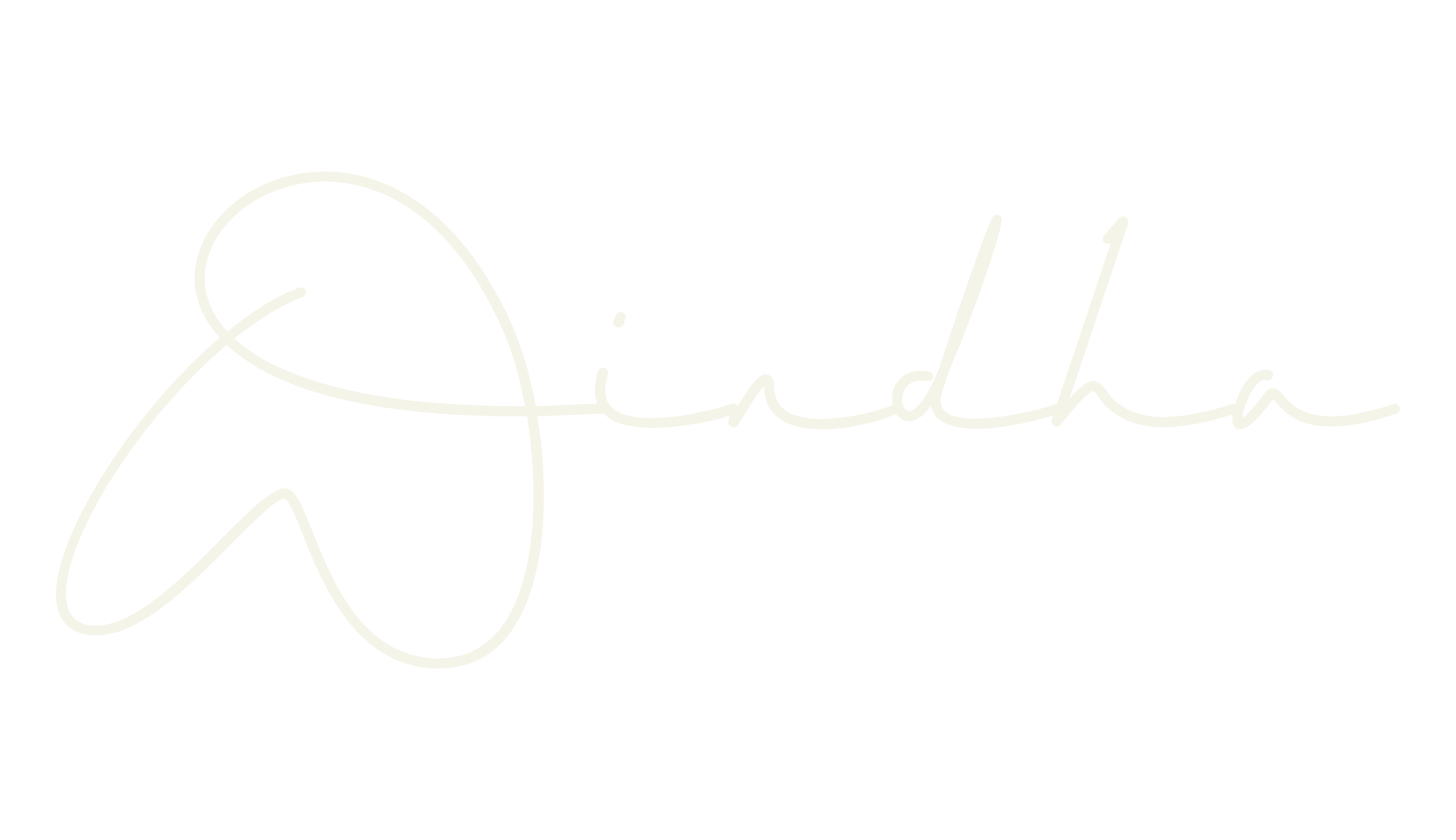 Windha, signature font preview