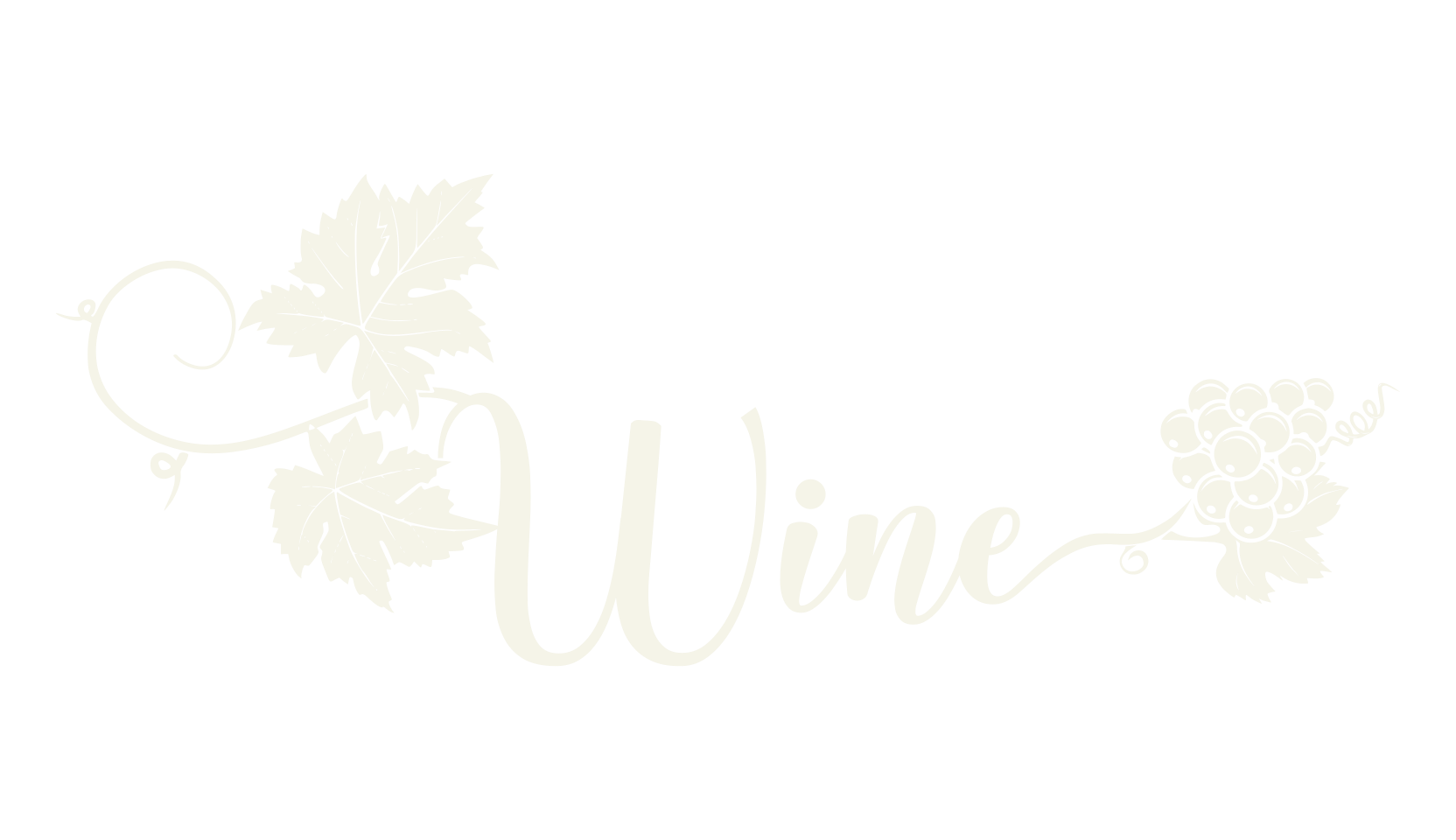 Wine, lettering font preview