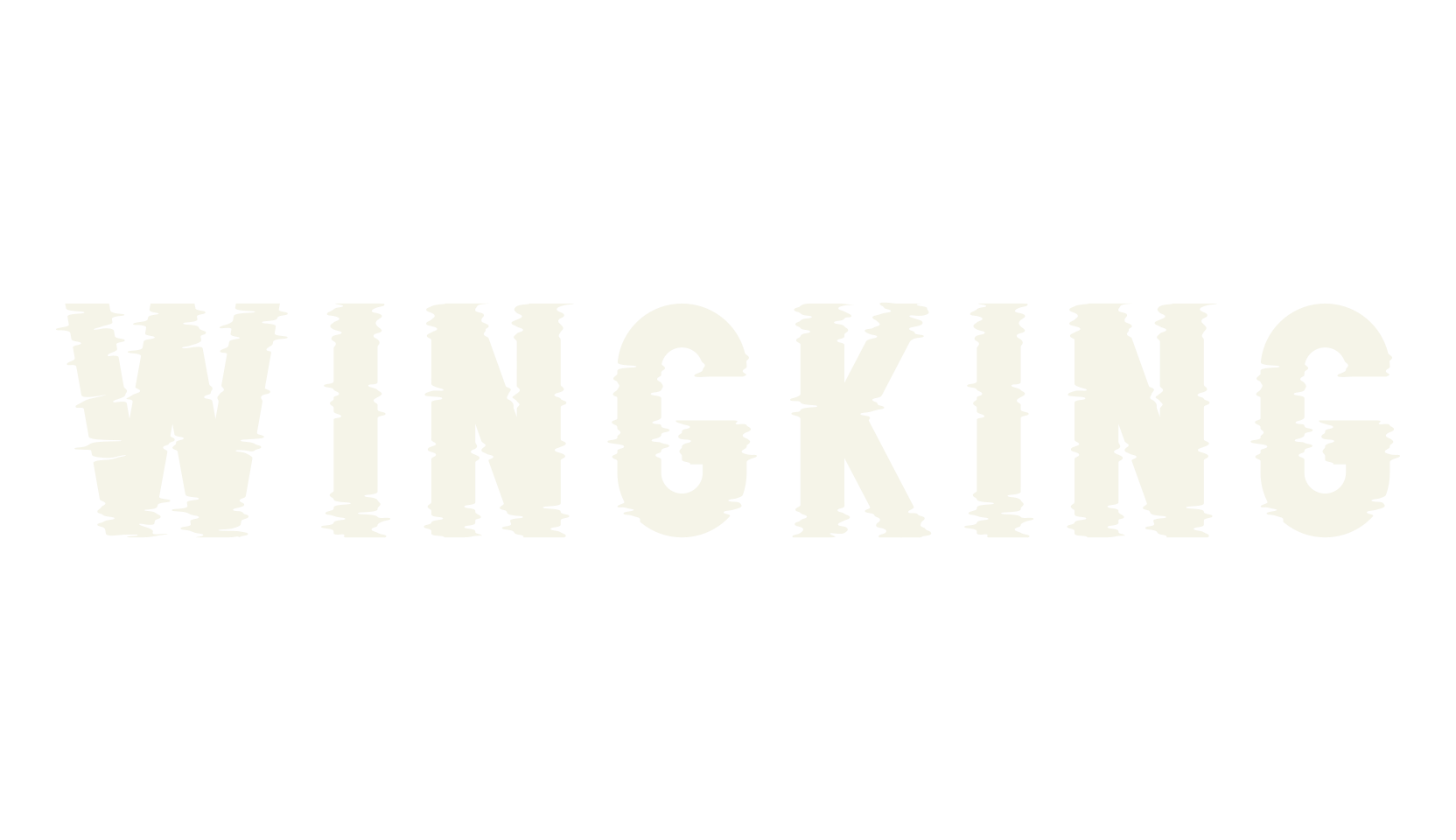 WINGKING, wavy font preview