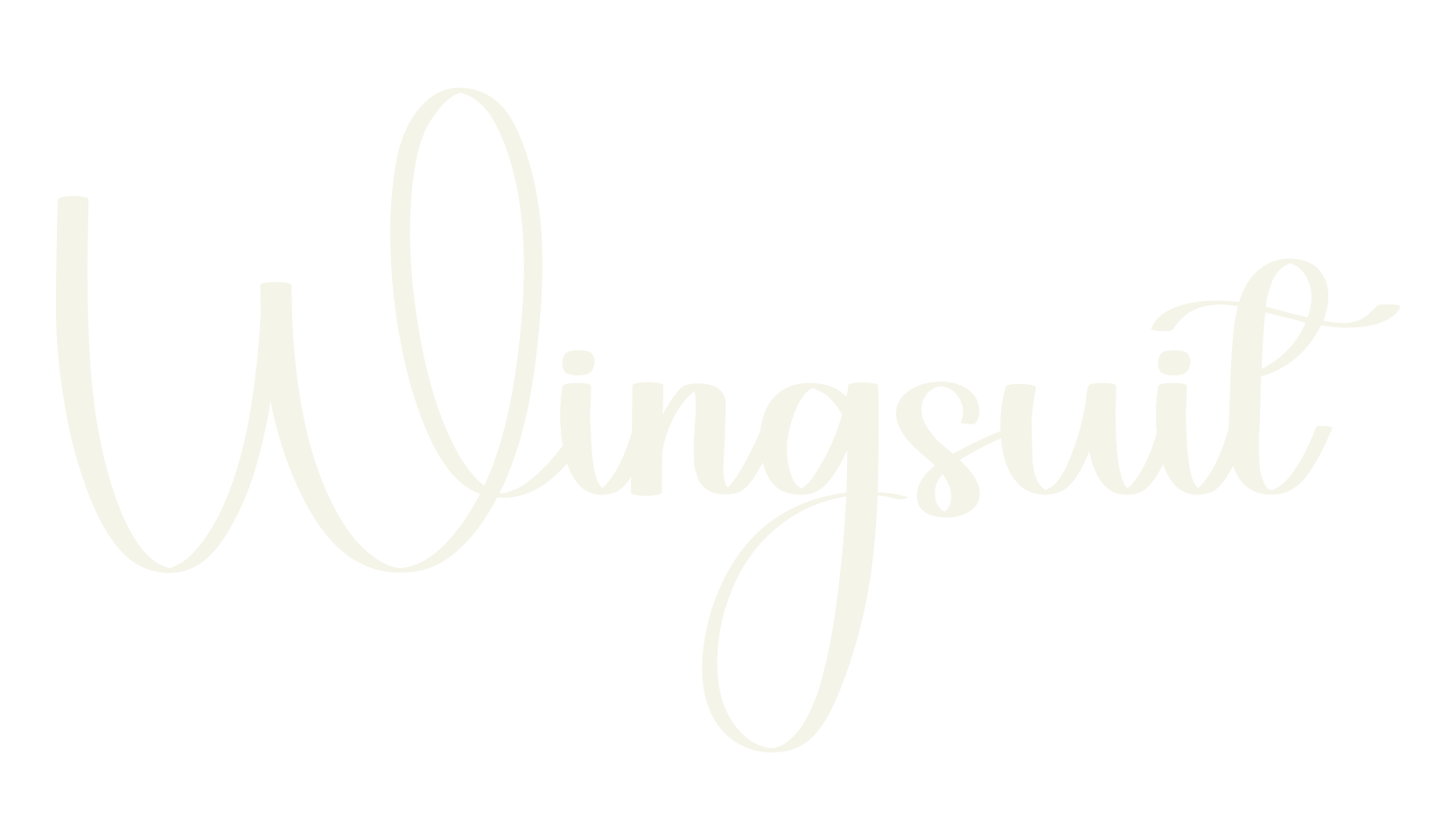 Wingsuit, creative font preview