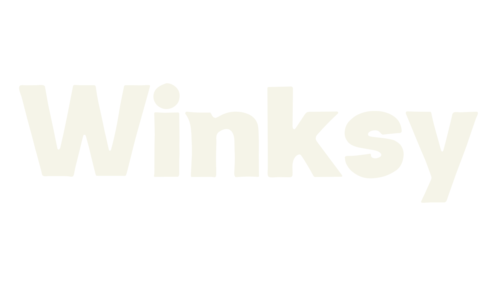 Winksy, handwriting font preview