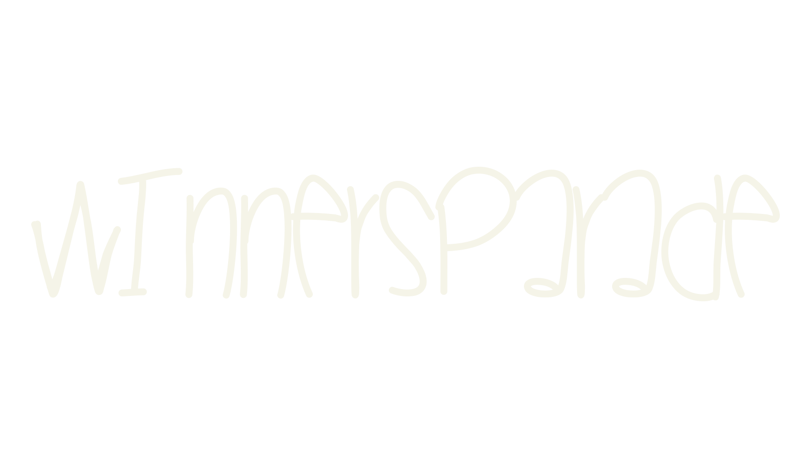 WinnersParade, handwritten font preview
