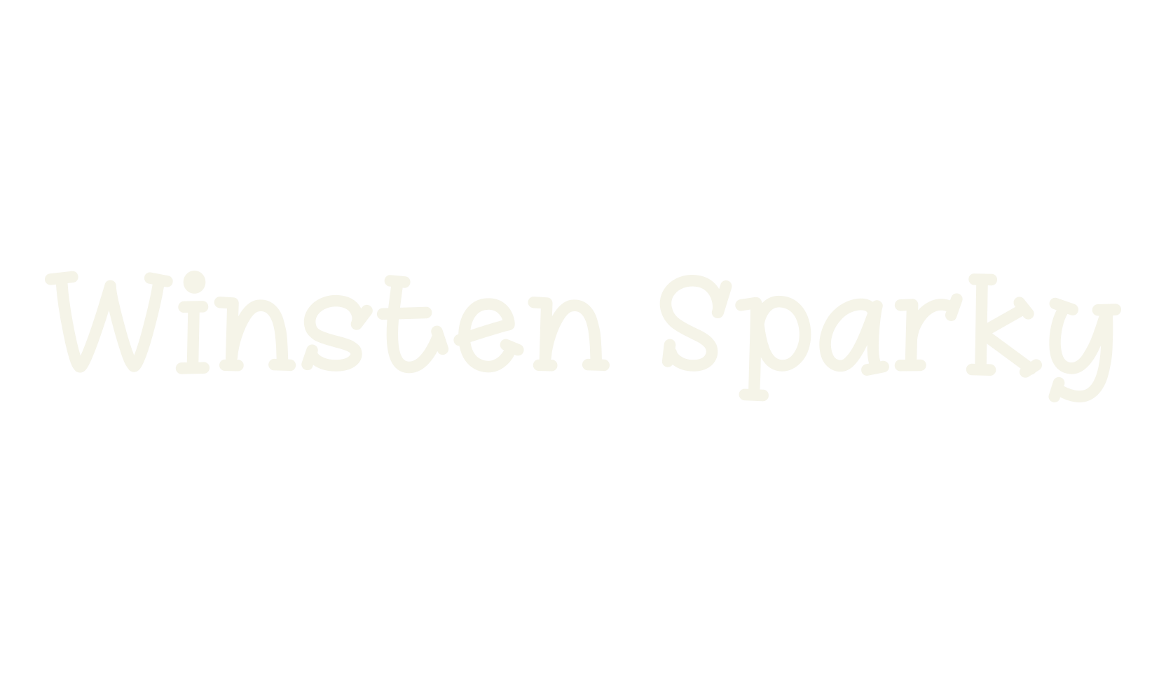 Winsten Sparky, children font preview