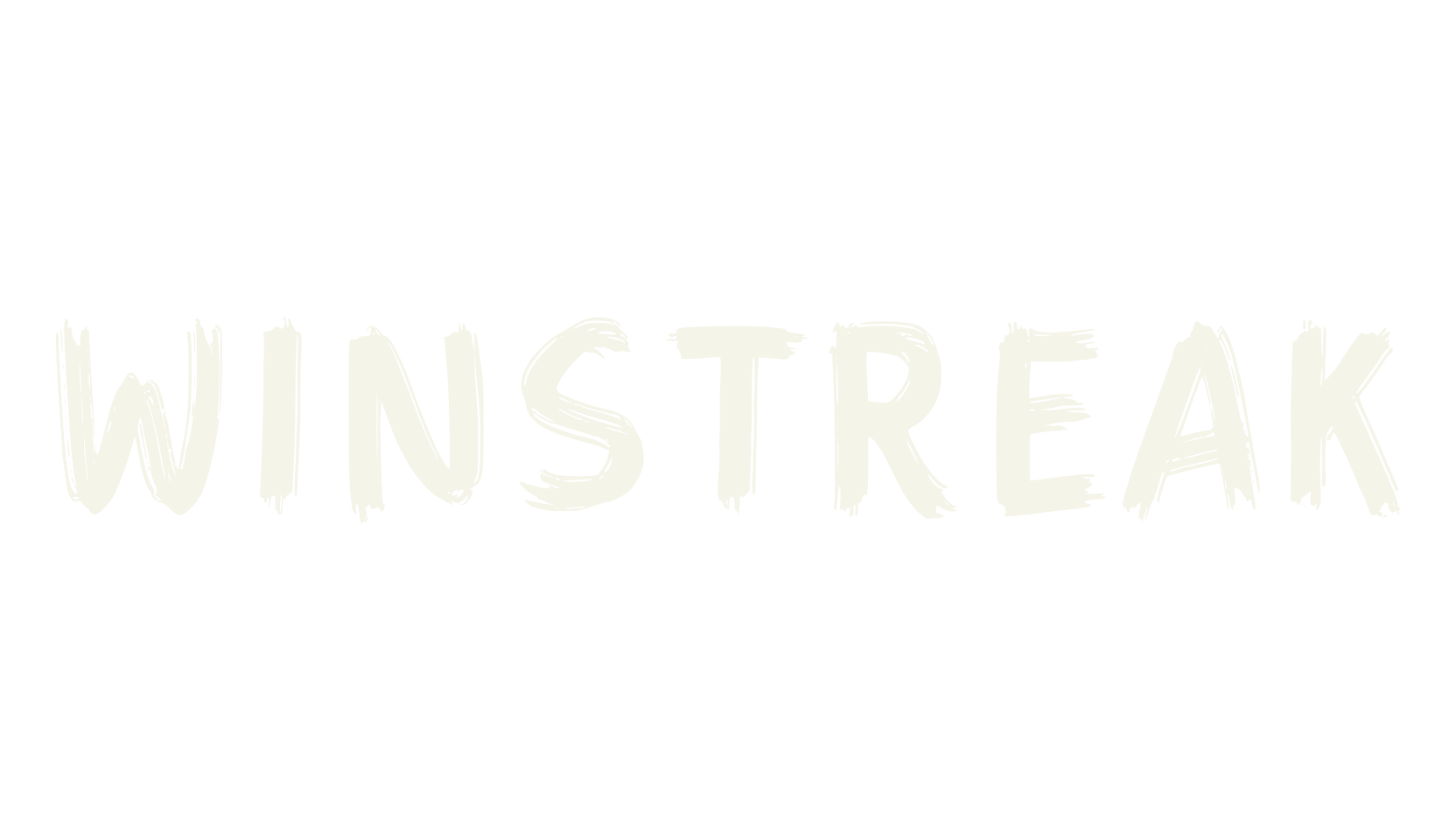 Winstreak, handwritten font preview