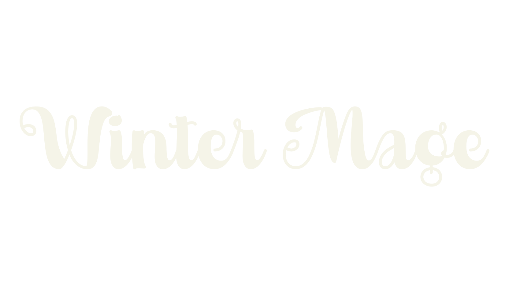 Winter Mage, fashion script font preview