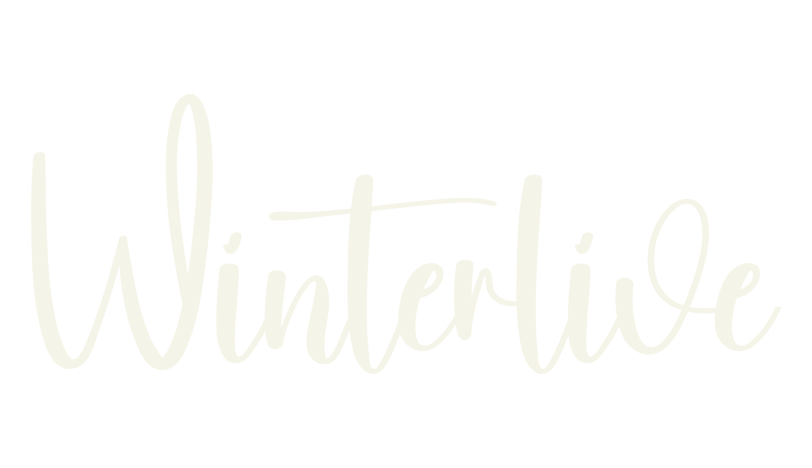 Winterlive, handwriting font preview