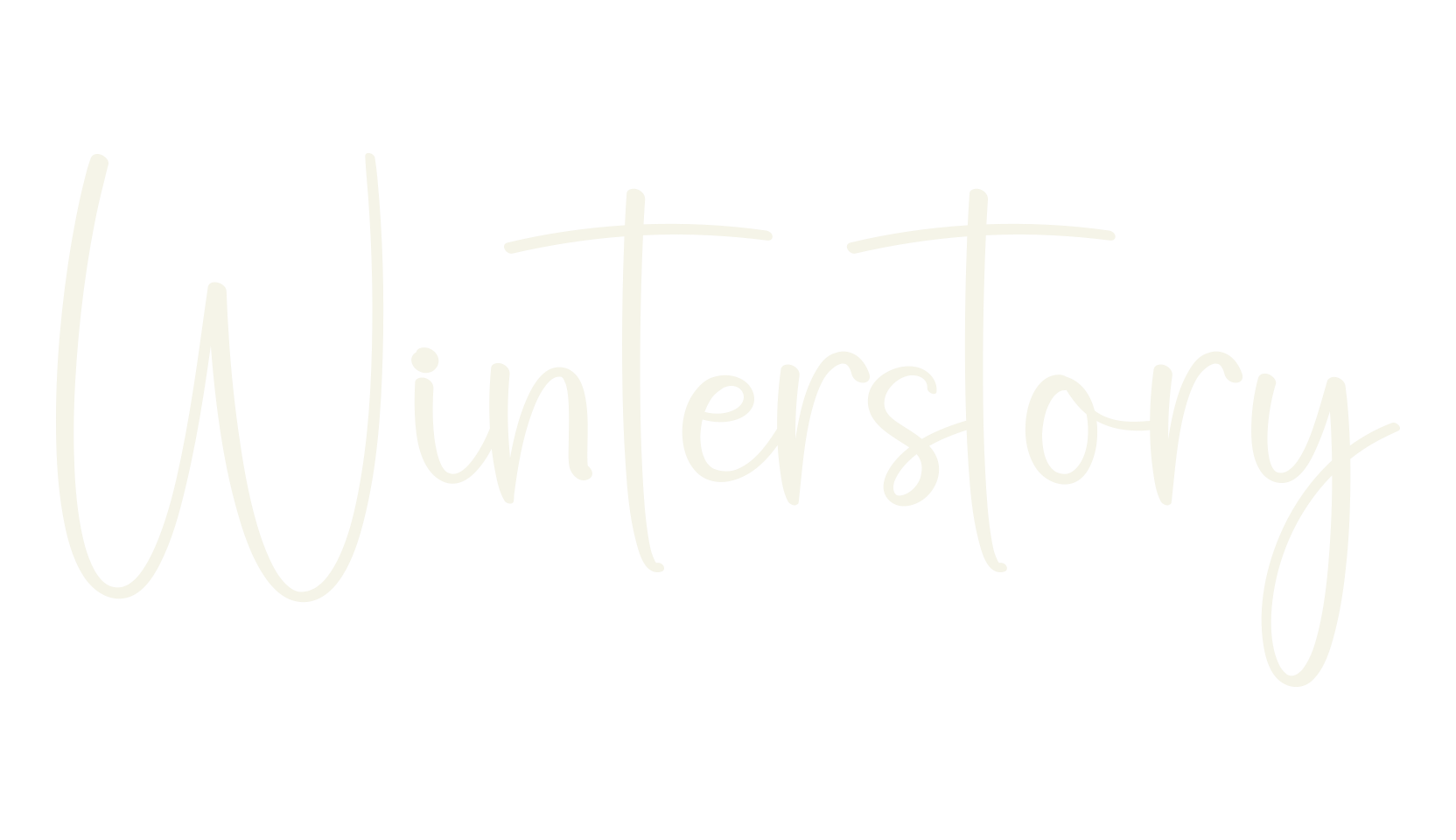 Winterstory, calligraphy font preview