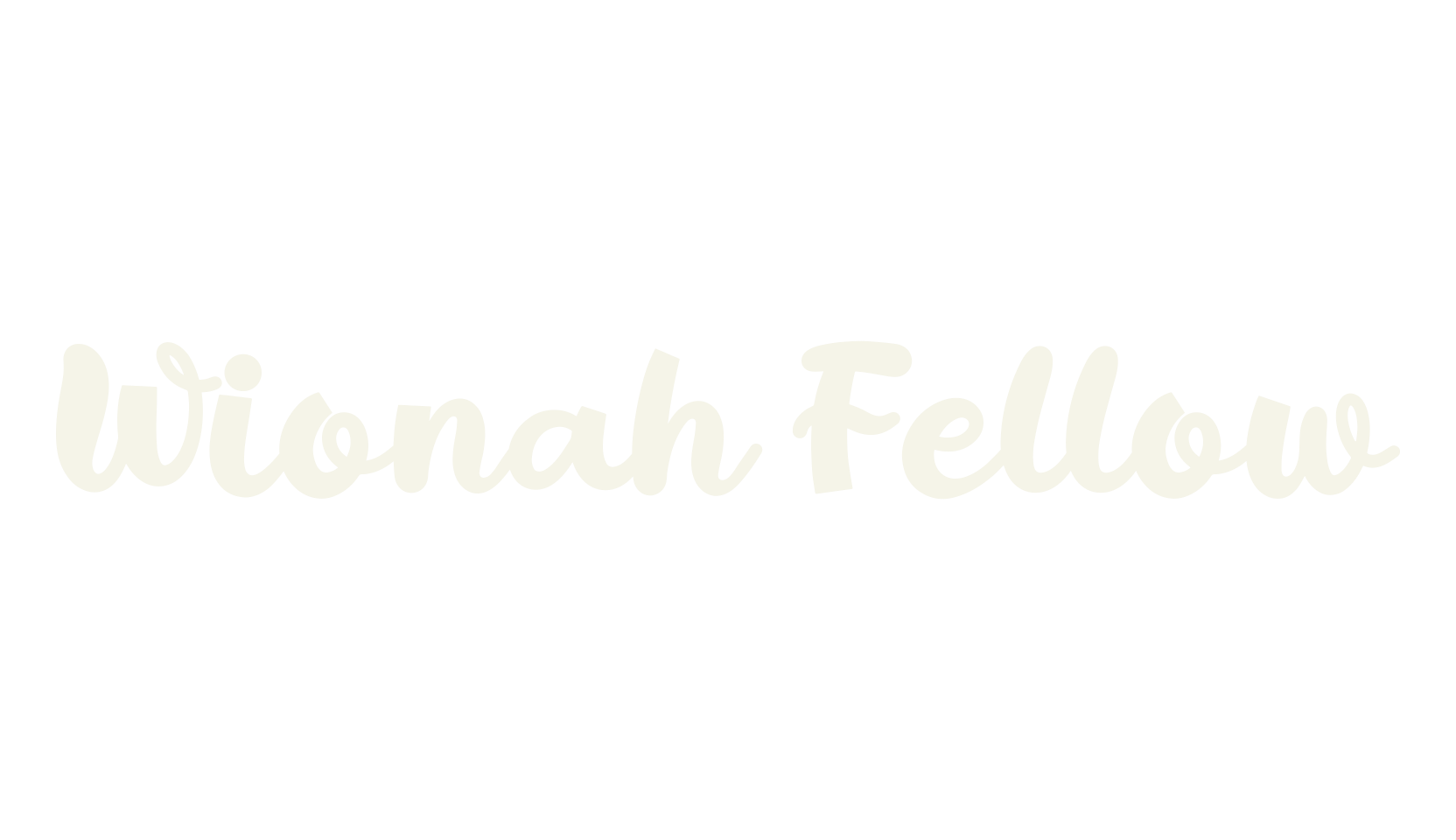 Wionah Fellow, rustic font preview