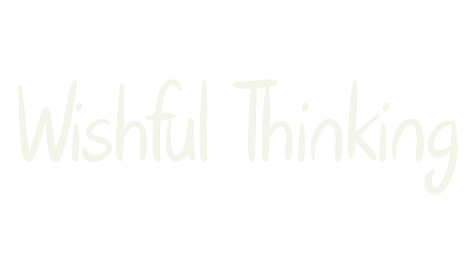 Wishful Thinking, fashion script font preview