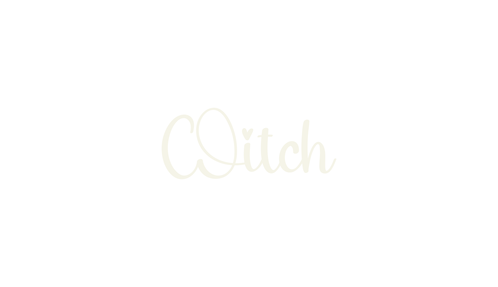 Witch, fashion script font preview