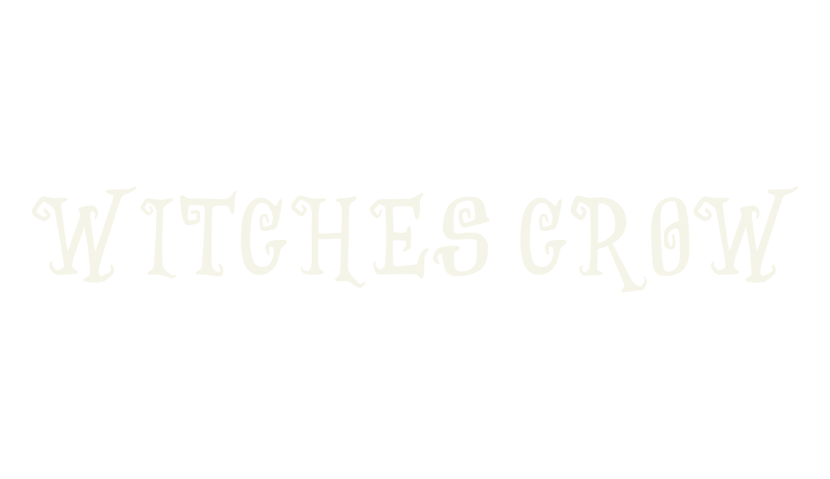 Witches Crow, gothic font preview