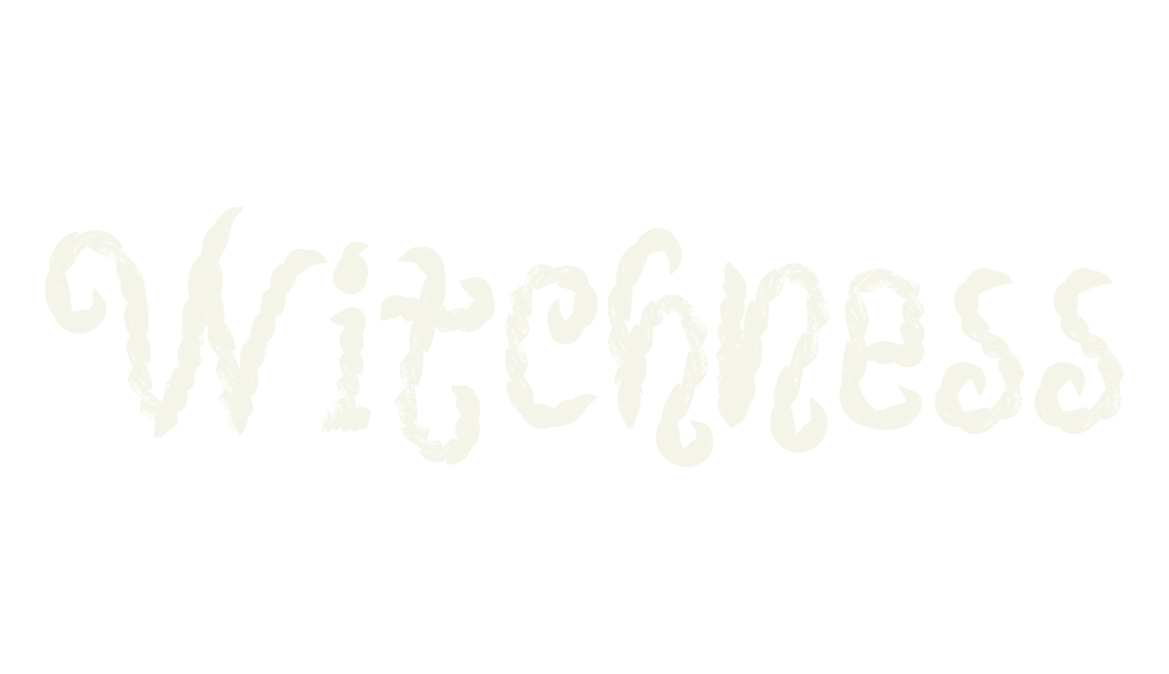 Witchness, fancy font preview
