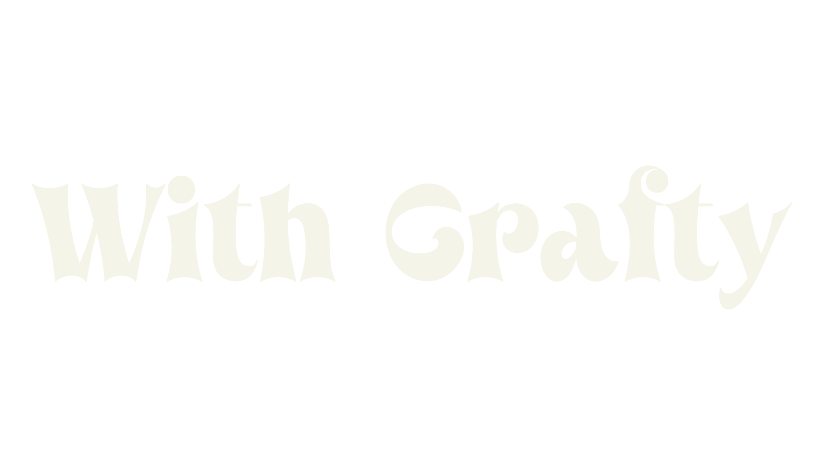 With Crafty, thick font preview