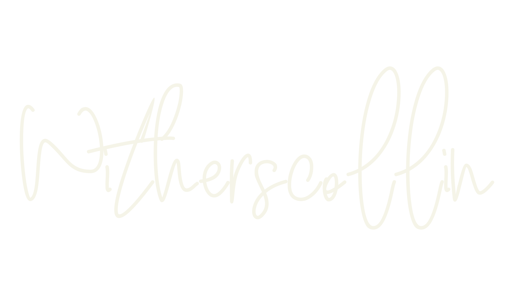 Witherscollin, lettering font preview