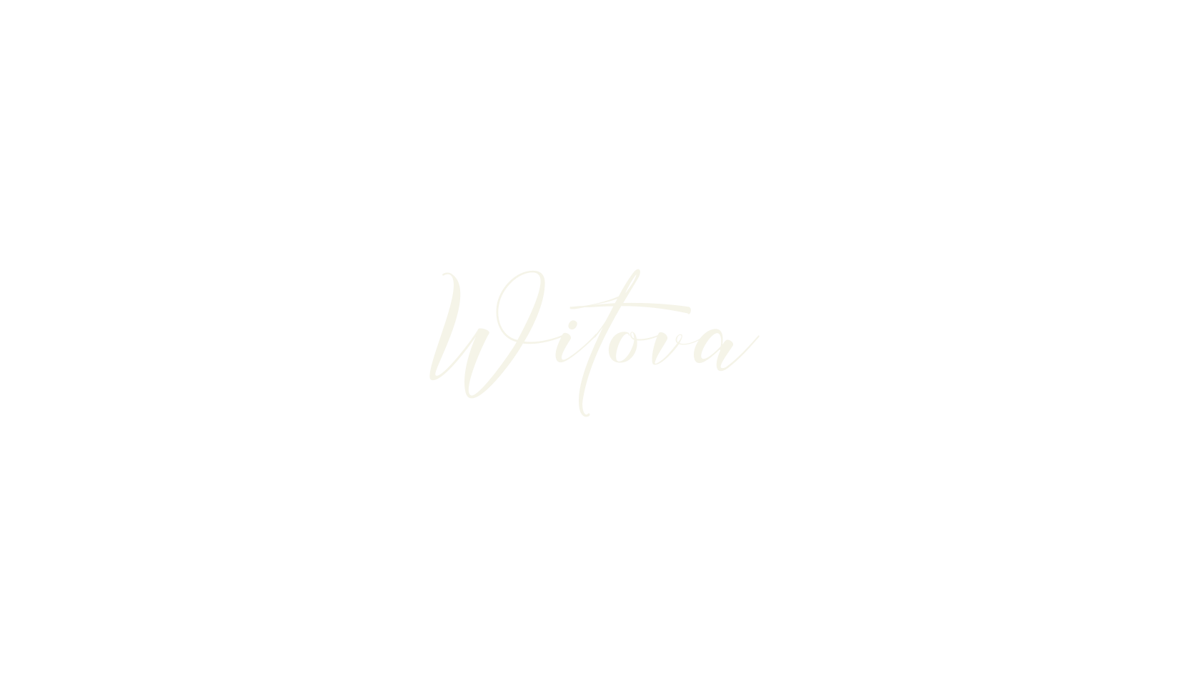 Witova, cursive font preview