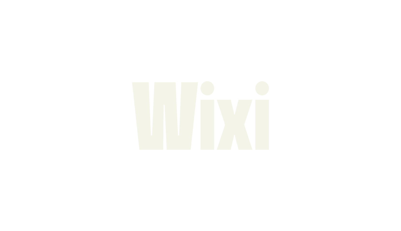 Wixi, bold font preview