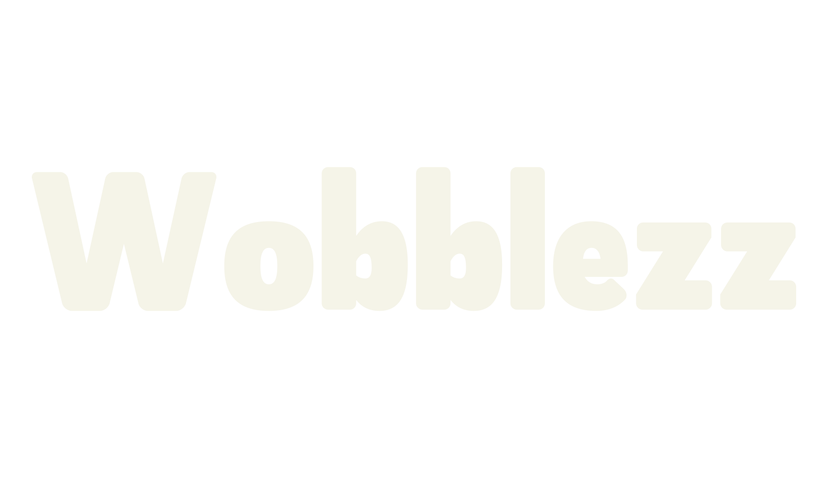 Wobblezz, serif font preview