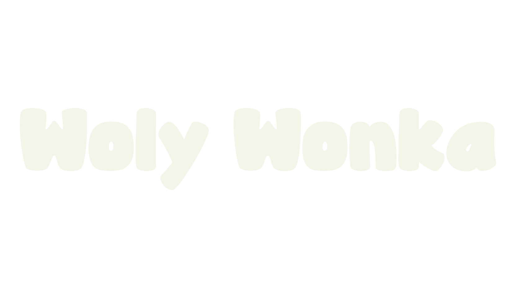 Woly Wonka, cartoon font preview