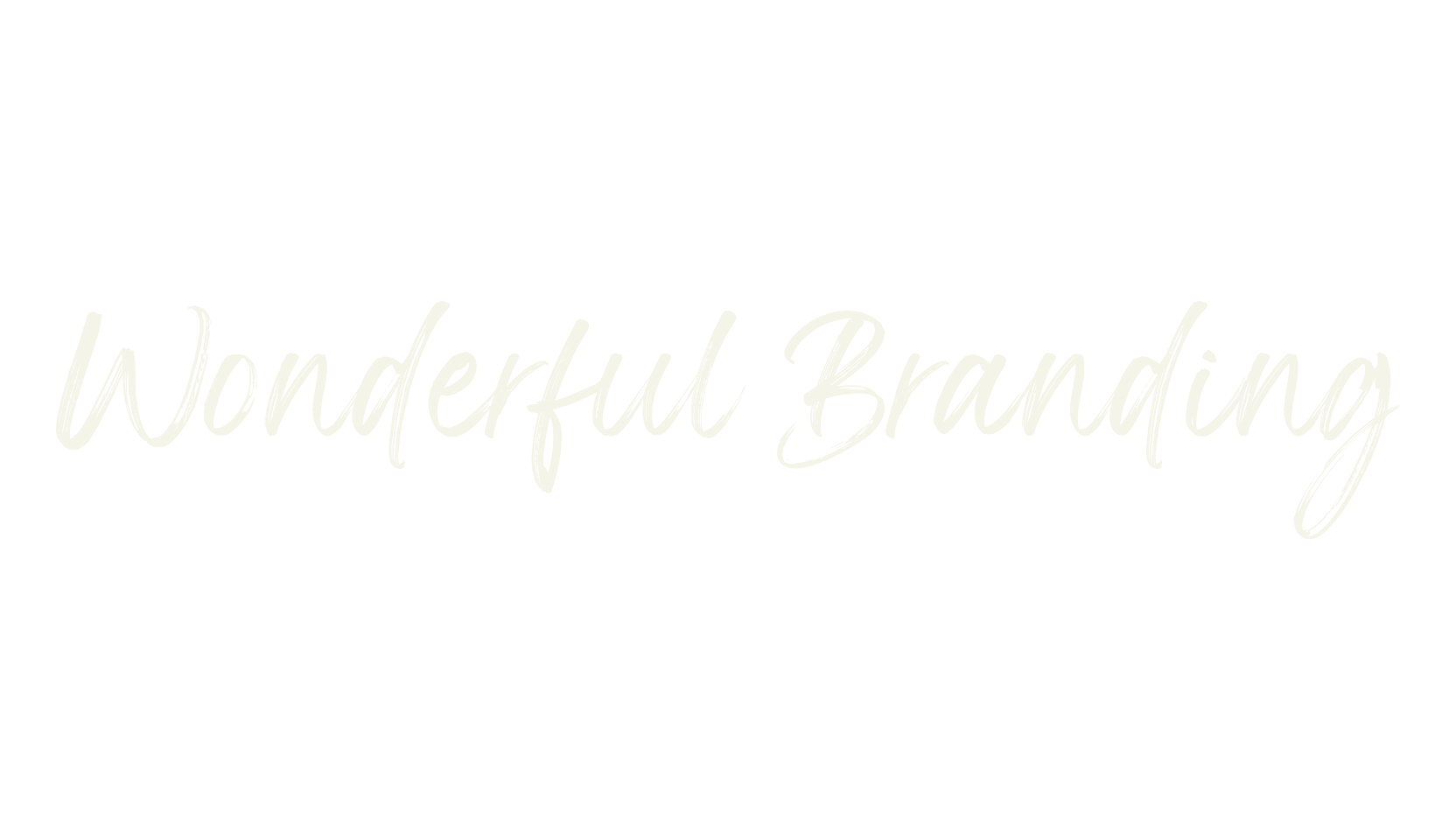 Wonderful Branding, fashion script font preview