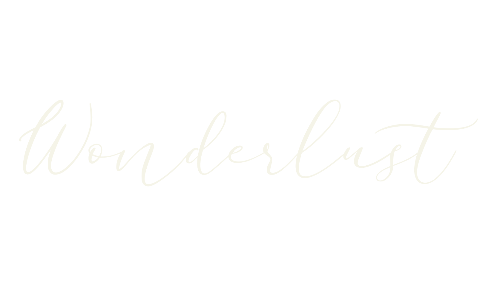 Wonderlust, fashion script font preview