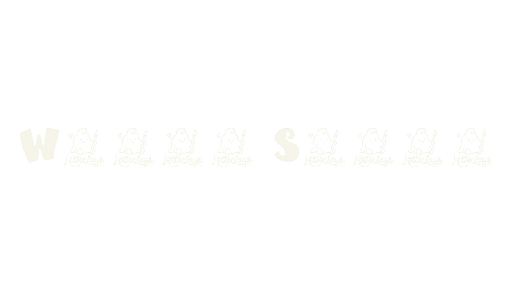Wonky Story, fun font preview