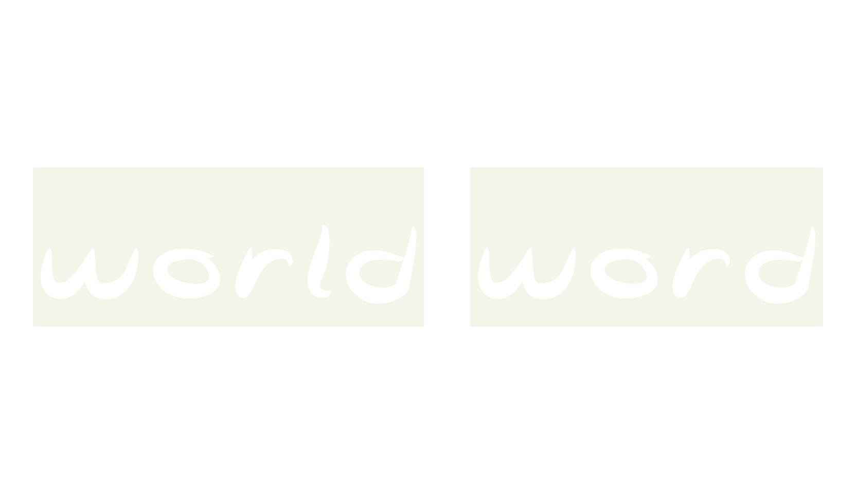 world word, fashion script font preview