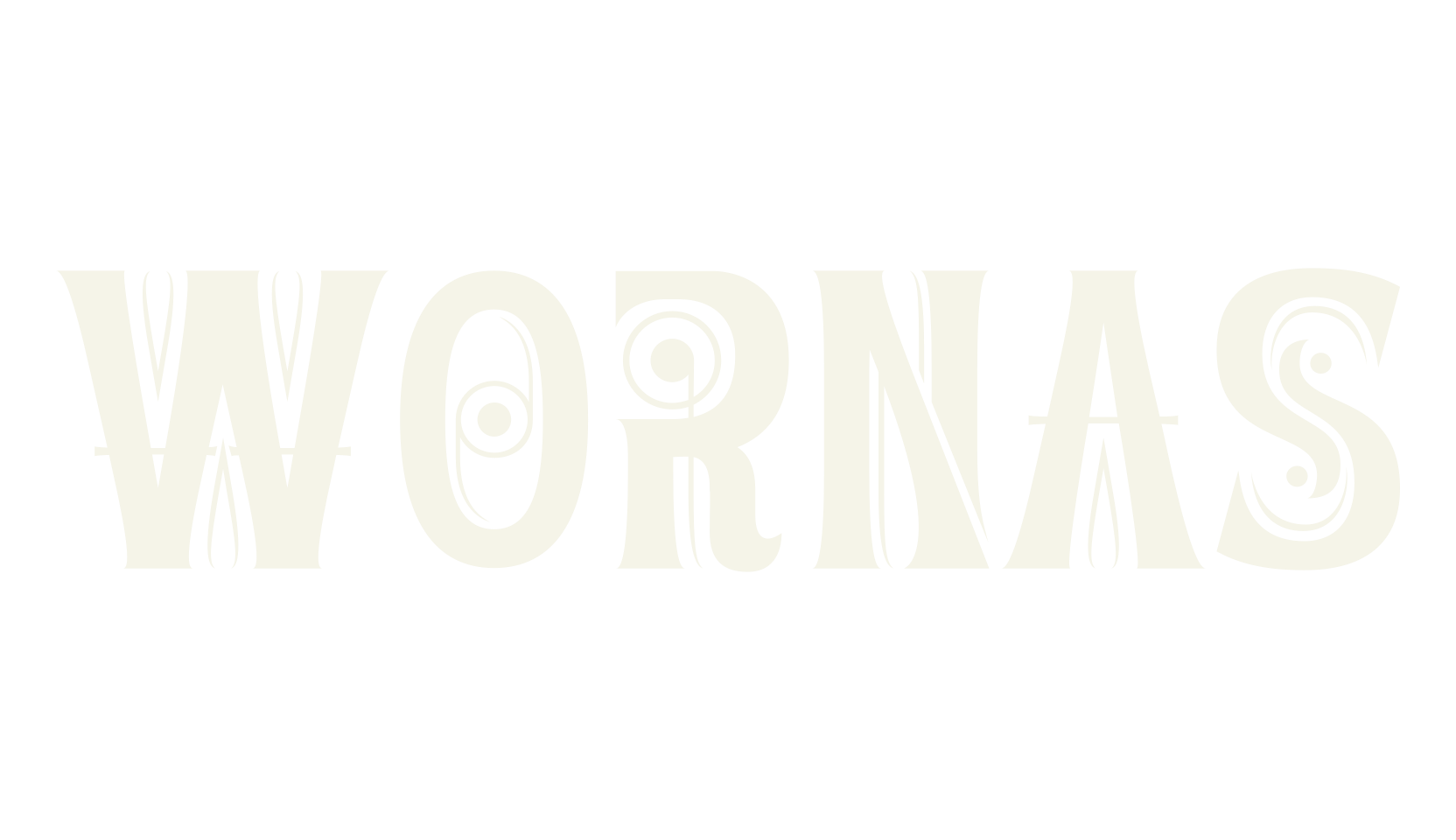 Wornas, display market font preview
