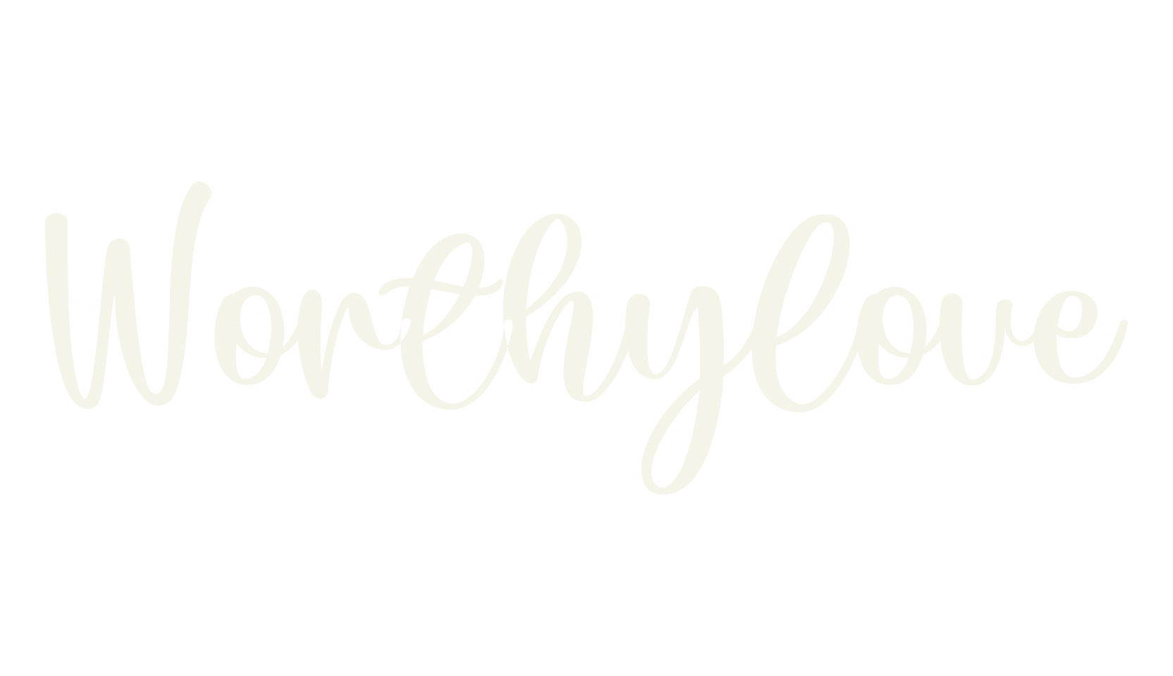 Worthylove, calligraphy font preview