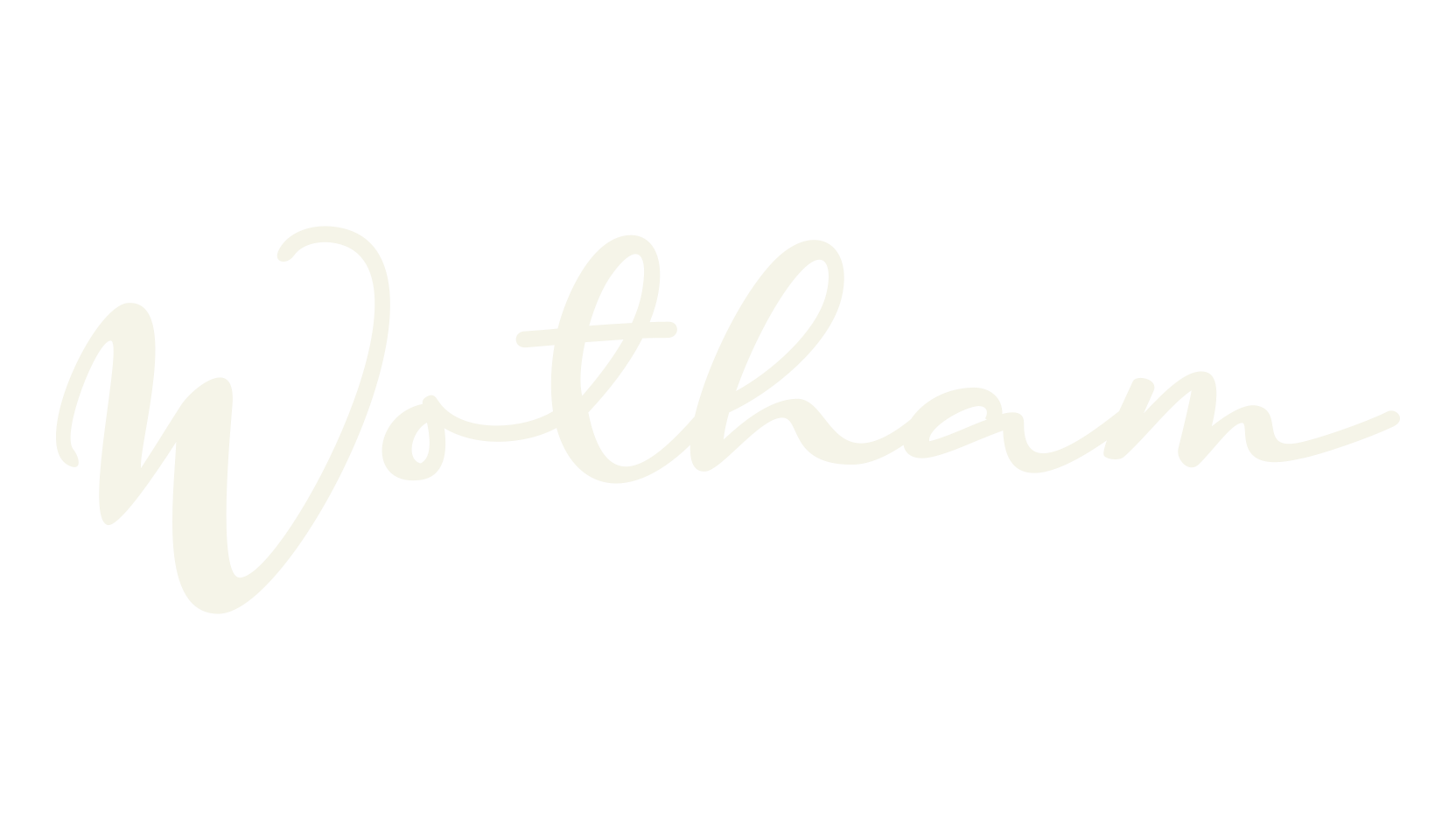 Wotham, handwriting font preview