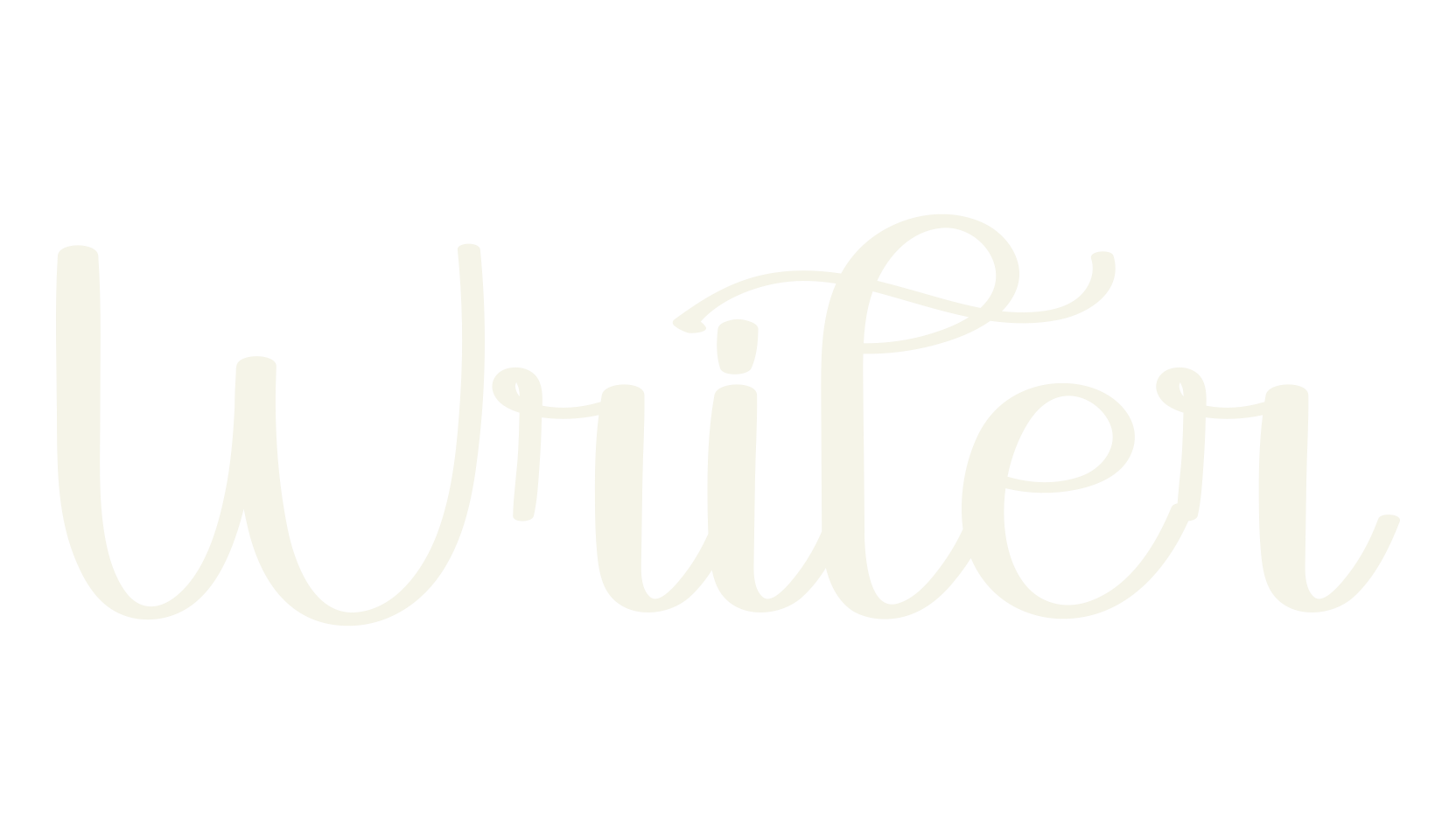 Writer, calligraphy font preview