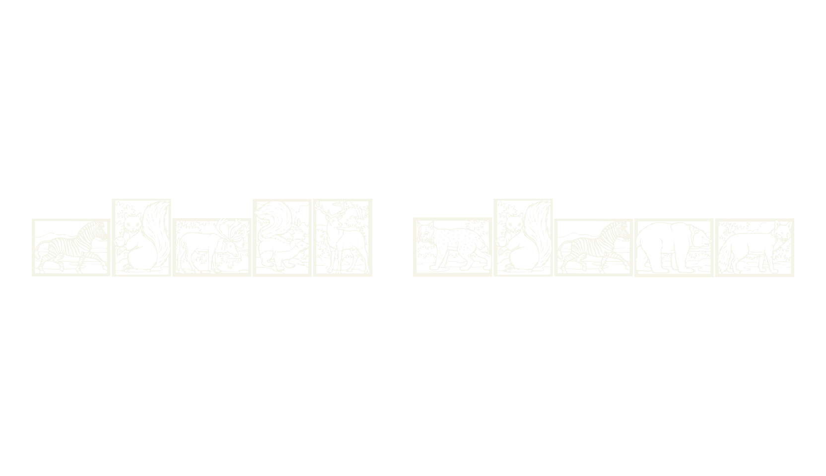 WWAnimalPrints, dingbats font preview