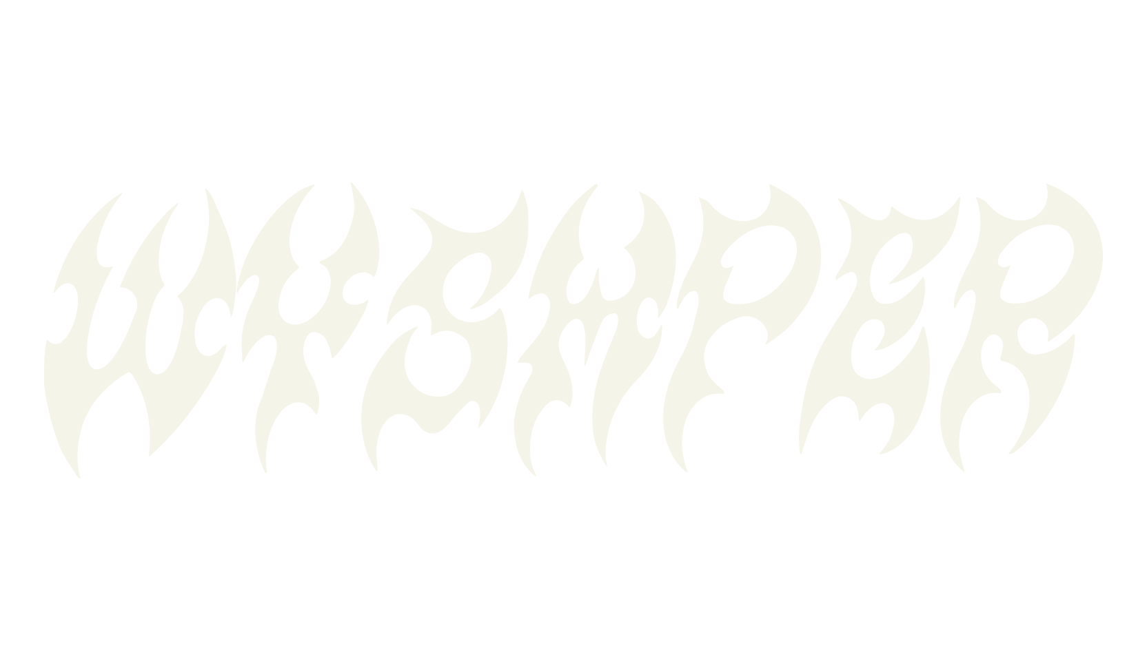 Wyshper, black metal font preview