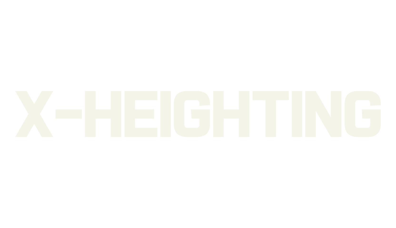 X-Heighting, display market font preview