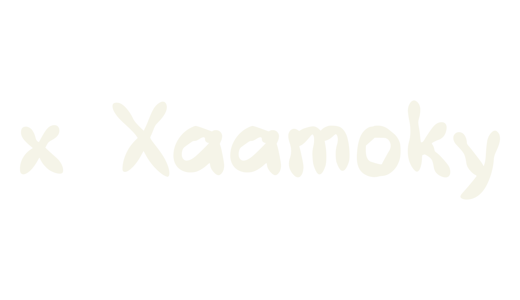 x Xaamoky, display market font preview