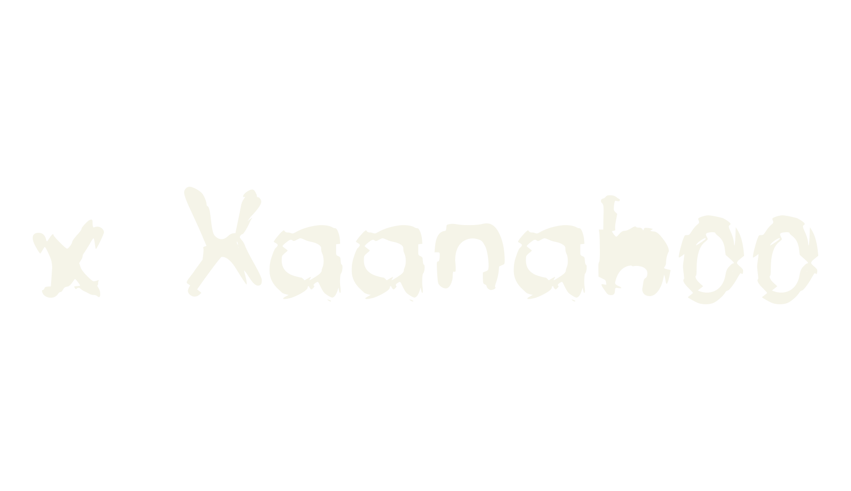 x Xaanahoo, display market font preview