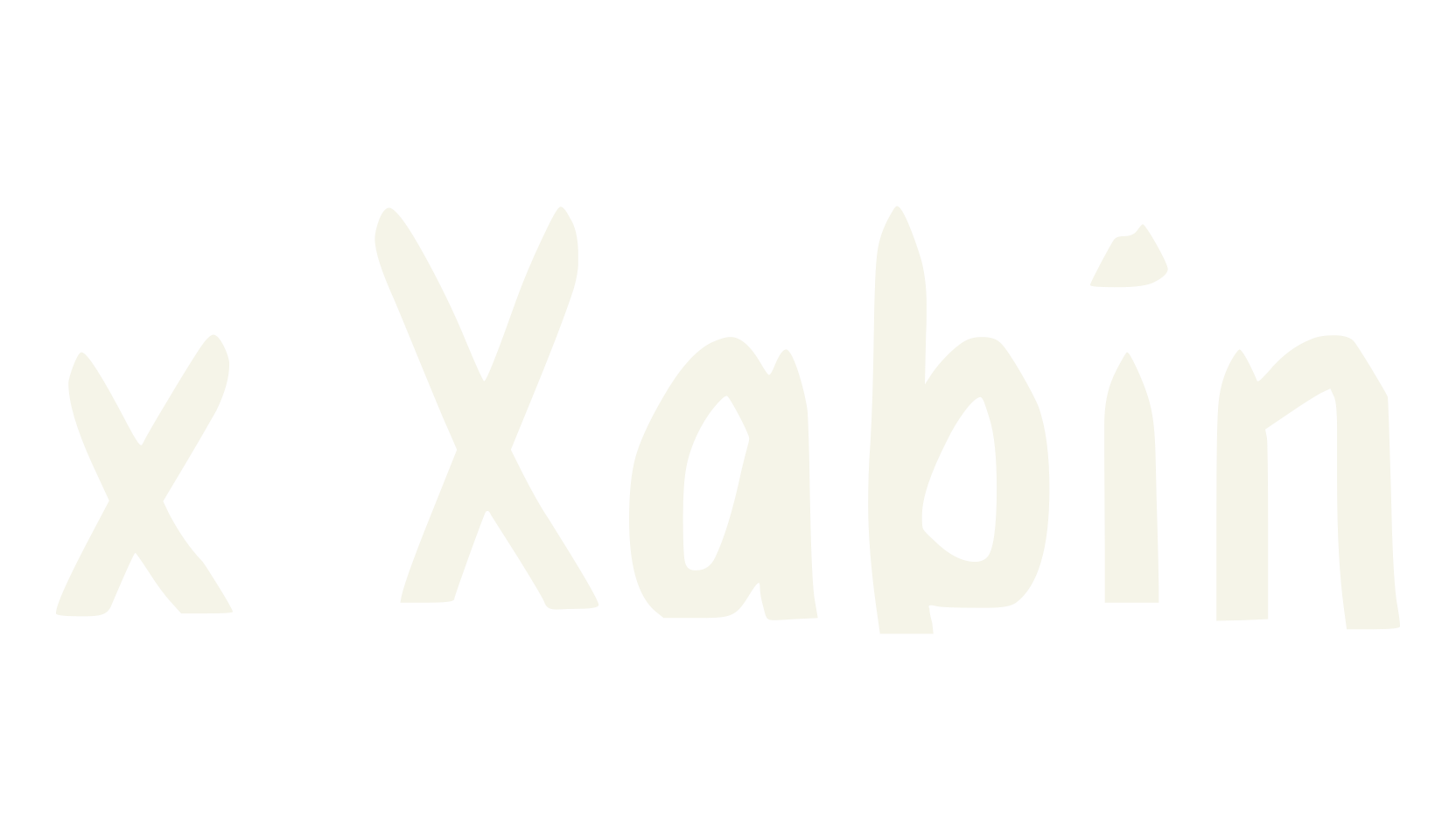 x Xabin, fashion sign font preview