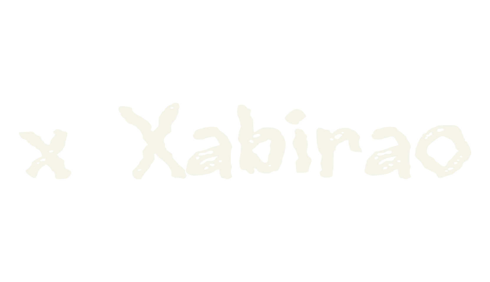 x Xabirao, fashion sign font preview