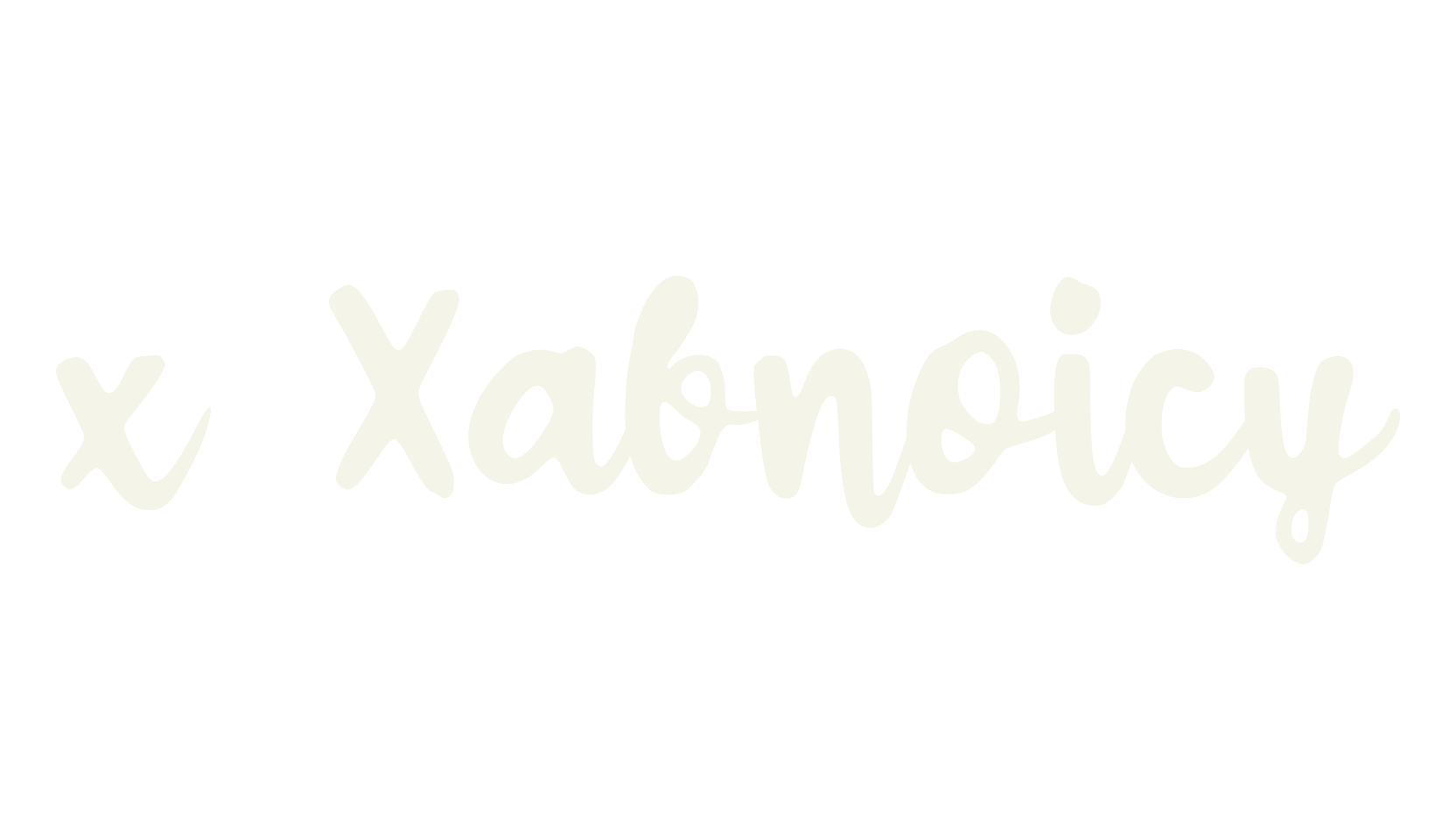 x Xabnoicy, fashion script font preview
