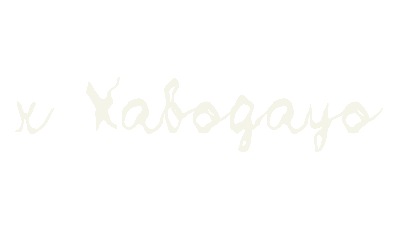 x Xabogayo, fashion script font preview