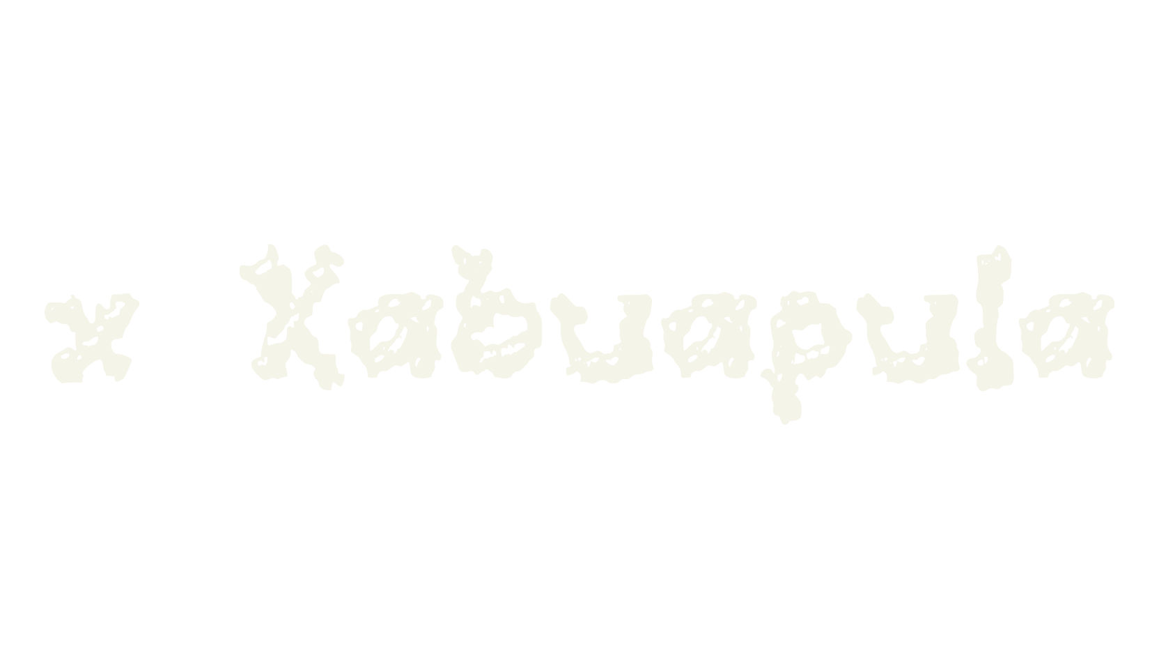 x Xabuapula, display market font preview