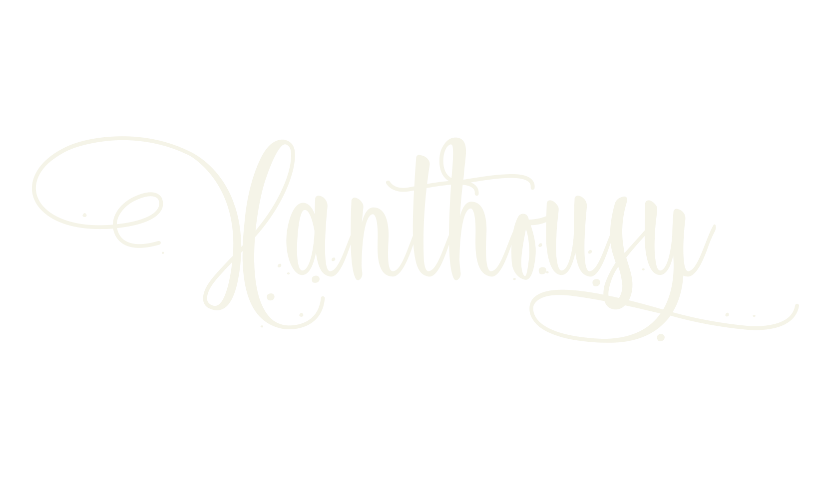 Xanthousy, calligraphy font preview